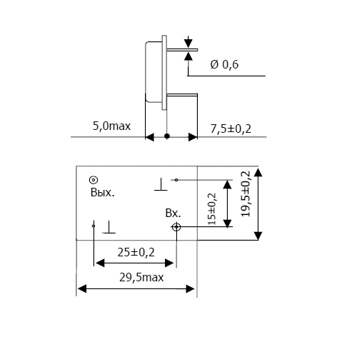 FP2P4-593, FP2P4-593-01 - Dimensions